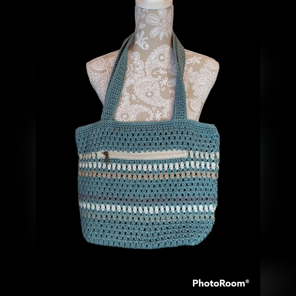 Croft & Barrow Crochet Shoulder Purse/Bag - Picture 2 of 8